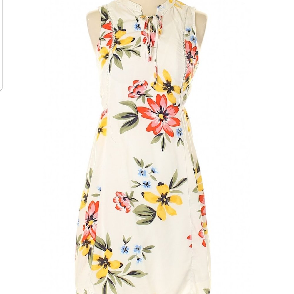 Old Navy Floral Sleeveless Casual Dress